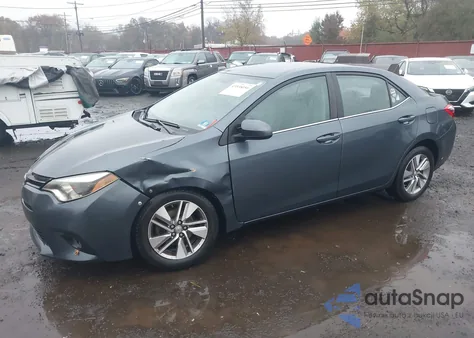 2014 Toyota Corolla Le Eco Plus z USA, uszkodzony, nr VIN 2T1BPRHEXEC109863